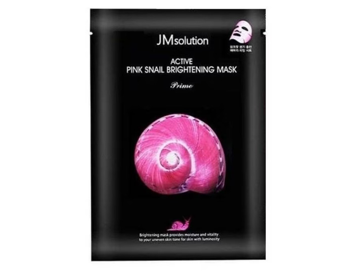 17571-Active Pink Snail Brightening Mask 1sheet