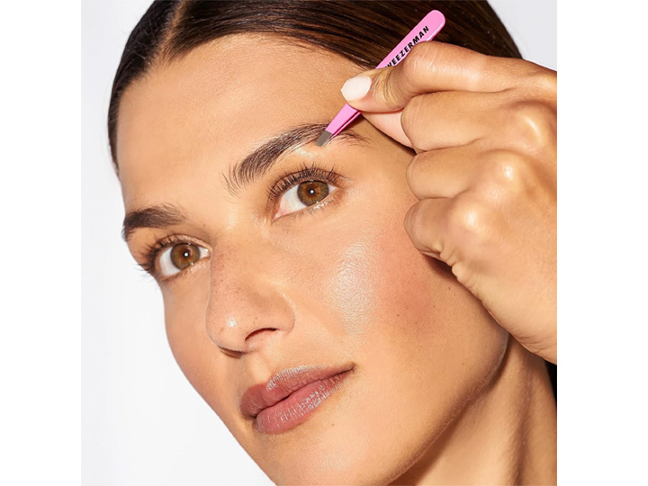 7422 Tweezerman Mini Tweezer Set Fuchsia - Image 7