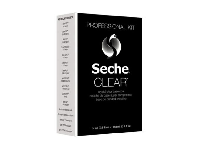 6022 Seche Clear Base Coat Pro 118ml Refill & 14ml - Image 2