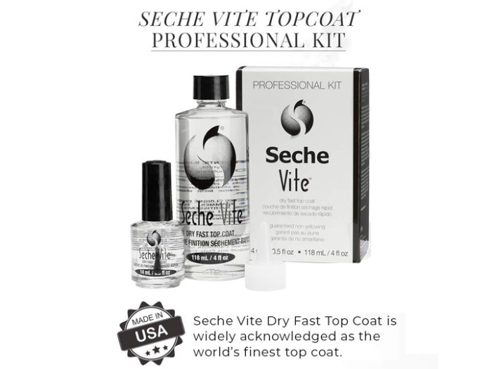 6025 Seche Vite Pro 118ml Refill & 14ml - Image 4