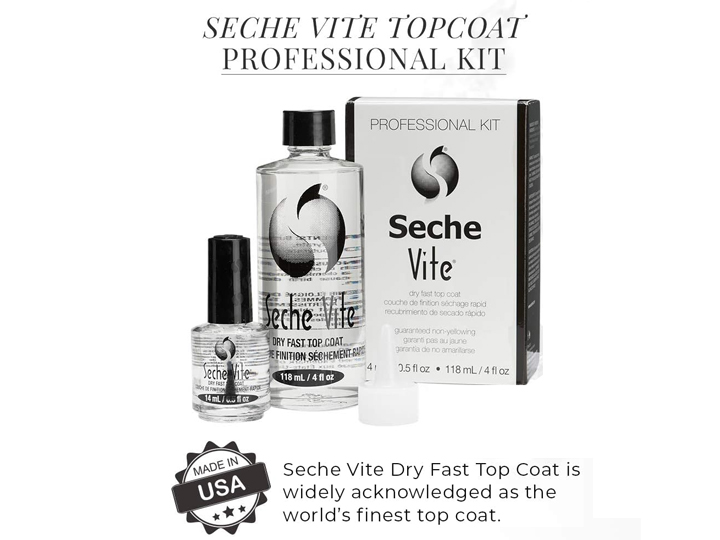 6025 Seche Vite Pro 118ml Refill & 14ml - Image 4