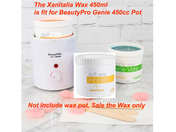 160017 Xanitalia Soft Wax Honey 450ml - Image 2